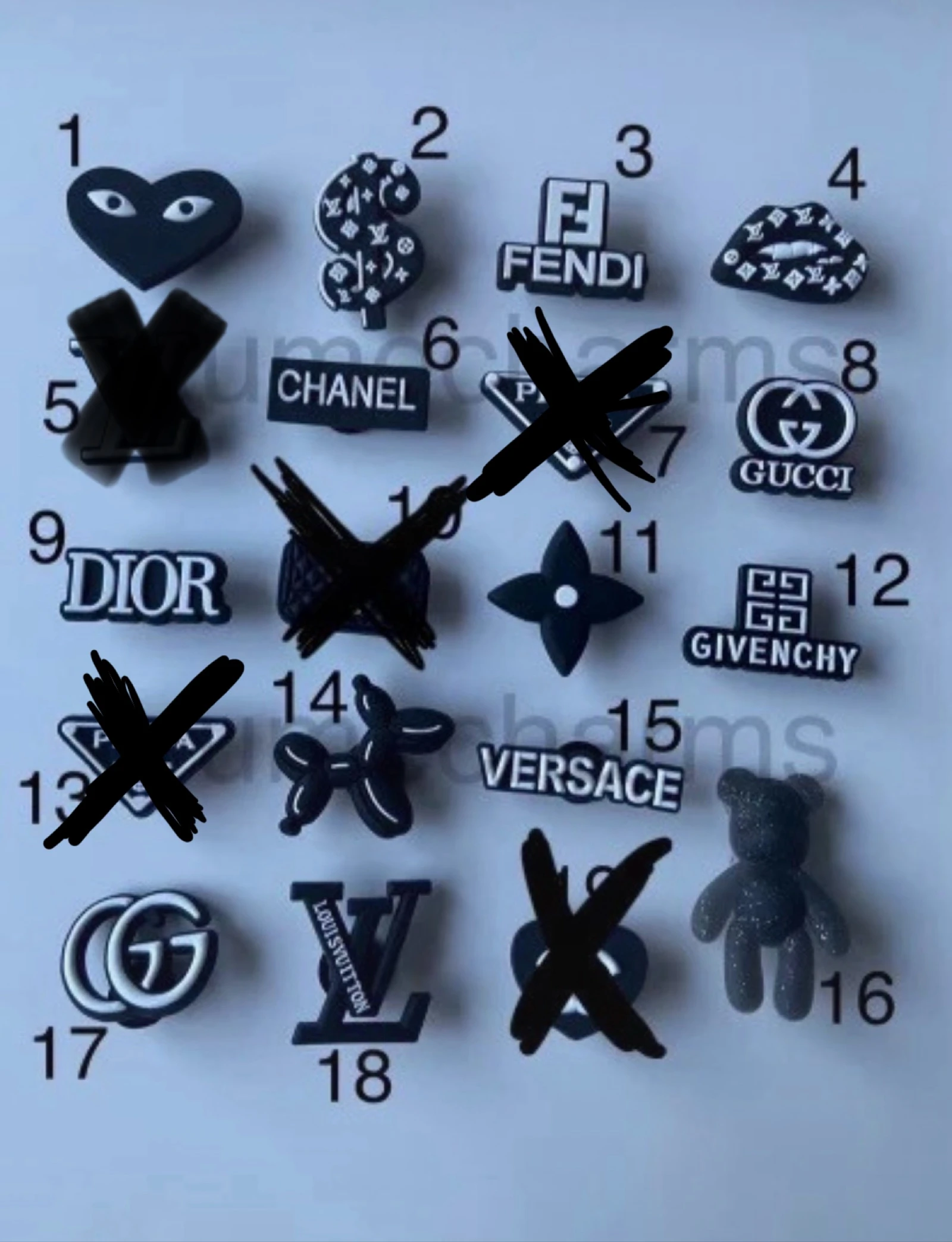 Jibbitz Crocs charms 